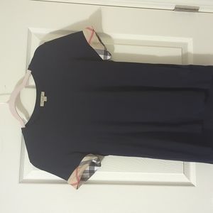 Burberry Brit short sleeve navy top